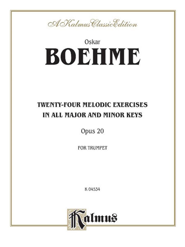 Twenty-four Melodic Exercises, Op. 20